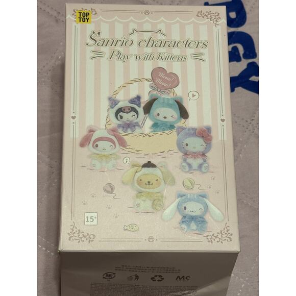 TOPTOY Sanrio Play with Kittens OPEN BOX SEALED BAG - KUROMI NEW CONDITION - Picture 1 of 2